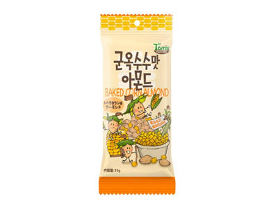 焼トウモロコシ味アーモンド