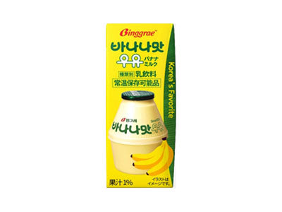 ビングレ バナナミルク(200ml)