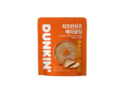 DUNKIN)チーズINチーズベイグルチップ60g