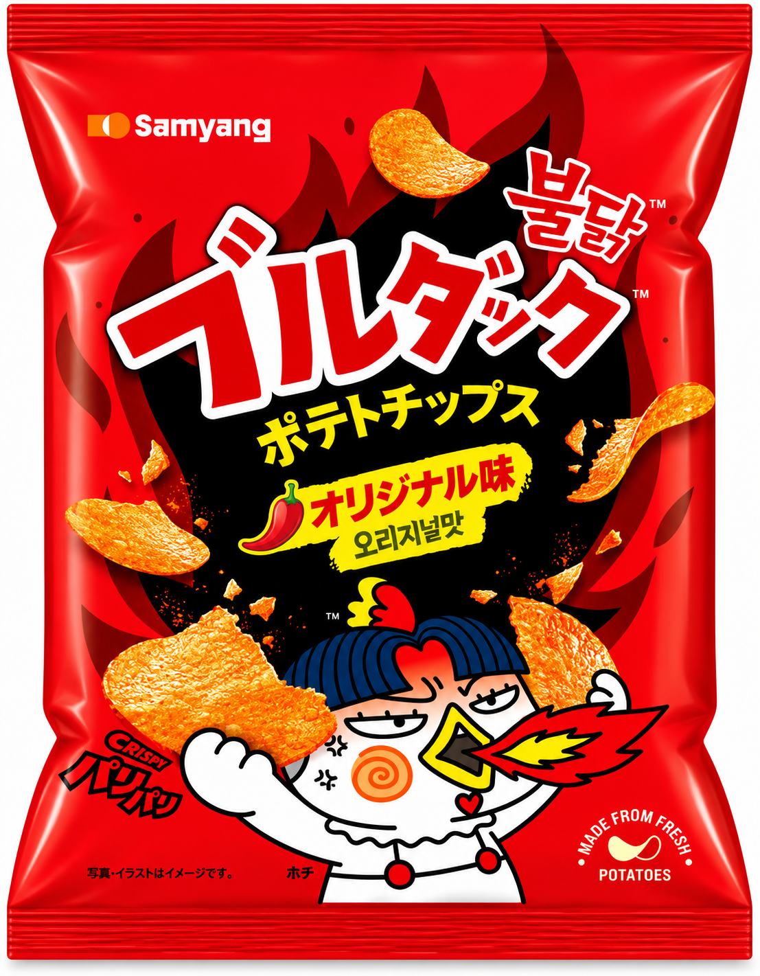 ブルダックポテトチップス(オリジナル味) 55g