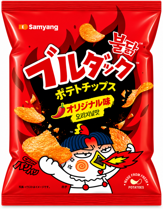 ブルダックポテトチップス(オリジナル味) 55g