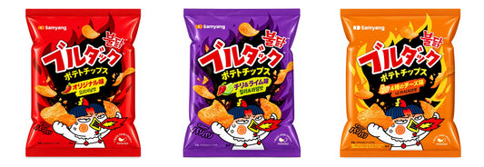 ブルダックポテトチップス 3種セット
