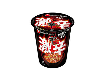 農心)激辛 辛ﾗｰﾒﾝｶｯﾌﾟ(日/小)68g