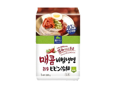 麺ｻﾗﾝ ﾋﾞﾋﾞﾝ冷麺ｾｯﾄ(1人前220g)