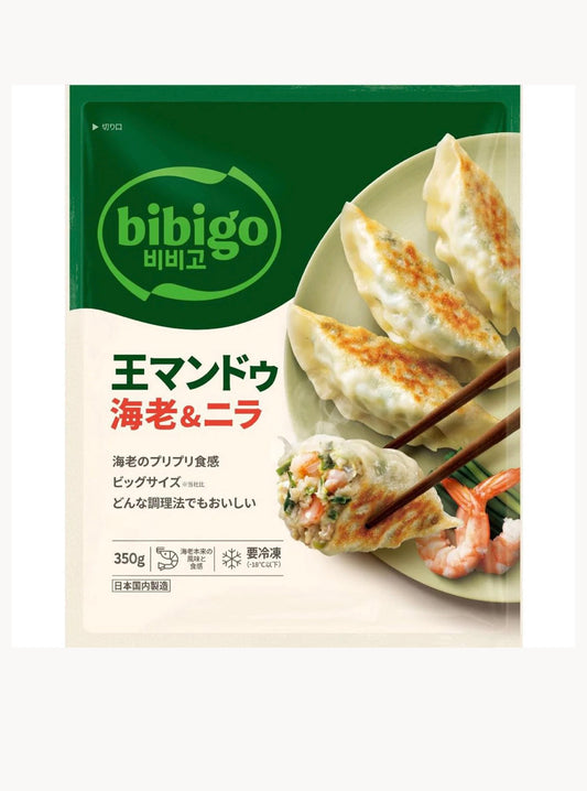 bibigo 王マンドゥ 海老&ニラ 350g