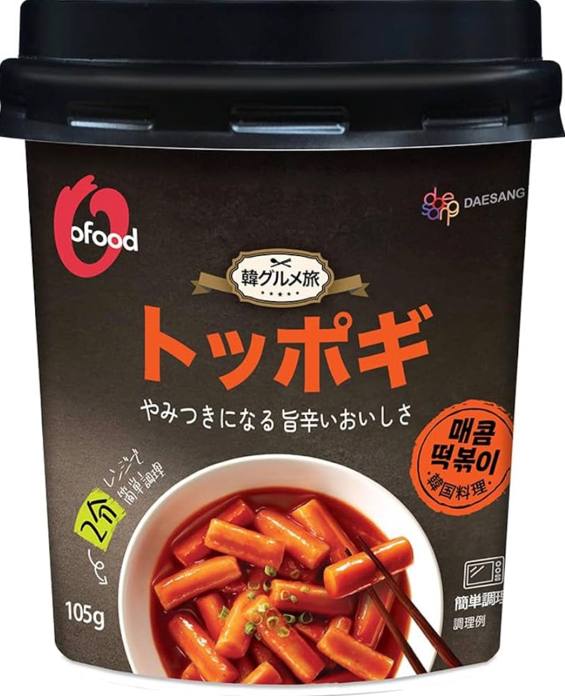 O'Food トッポギ(旨辛) 105g
