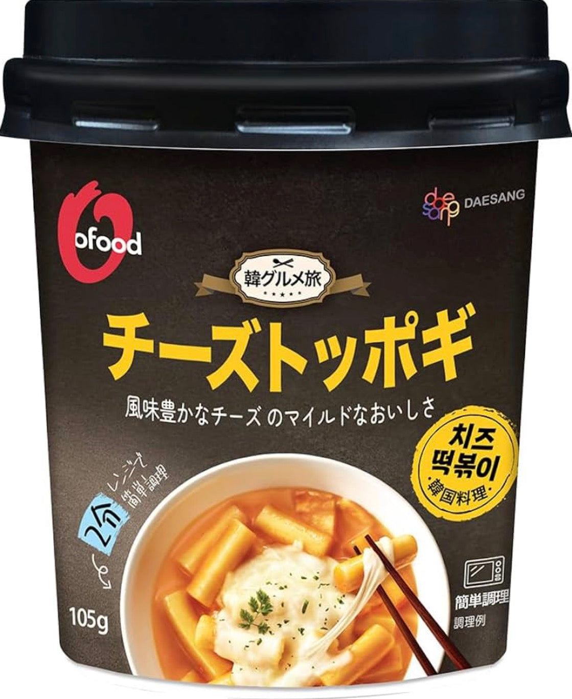 O'Food チーズトッポギ 105g