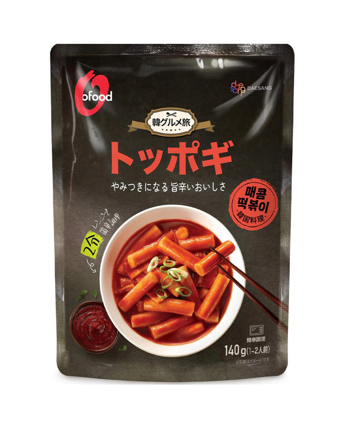 O'Food トッポギ(旨辛) 140g