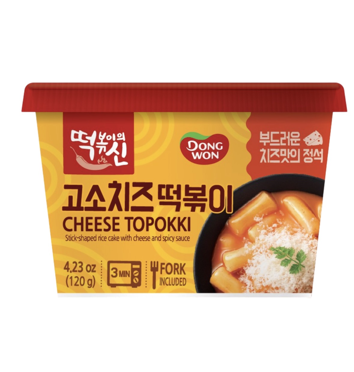 東遠 カップトッポキ チーズ味 120g