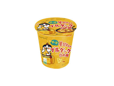 三養 チーズブルダック炒め麵カップ(小)