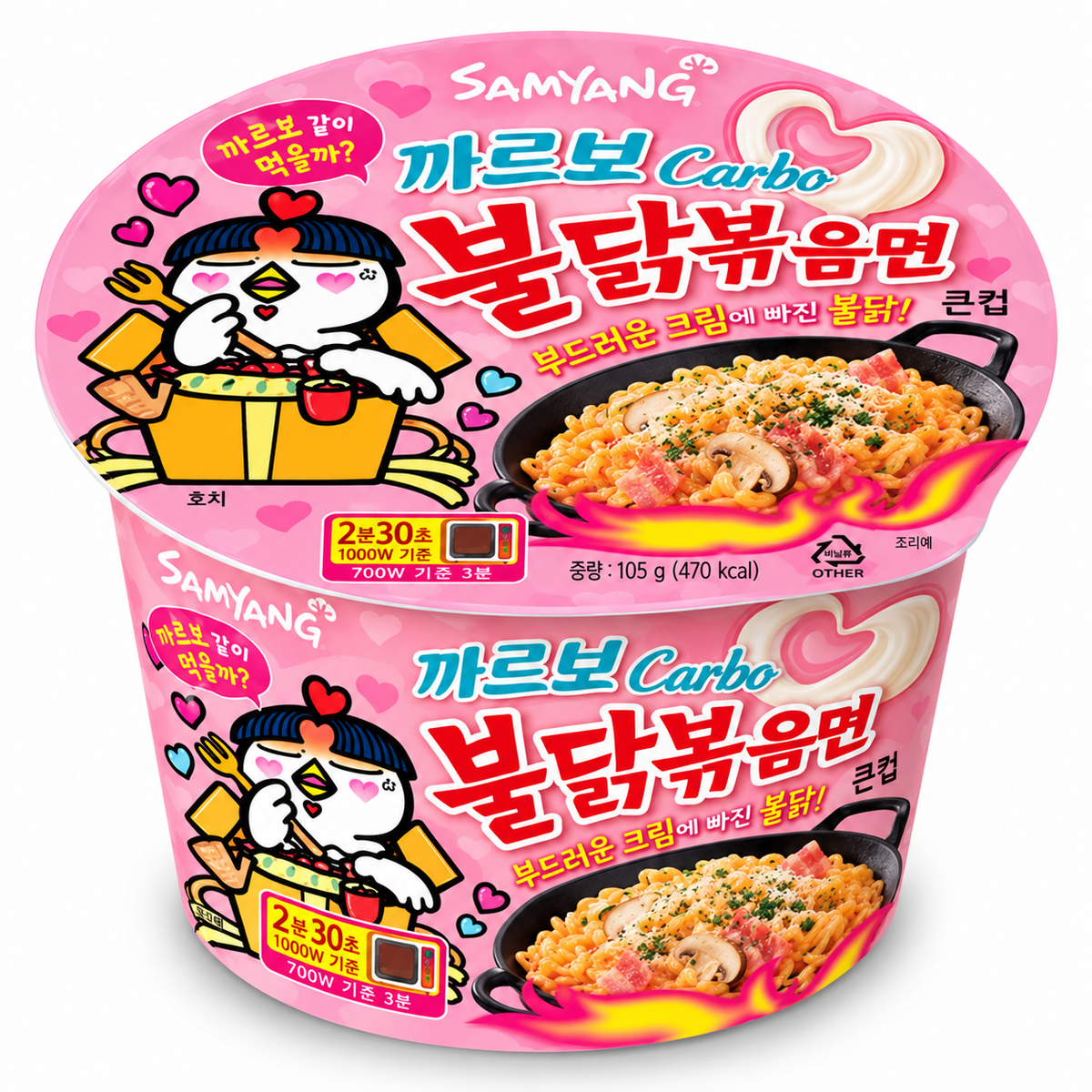 カルボブルダック炒め麵カップ 105g